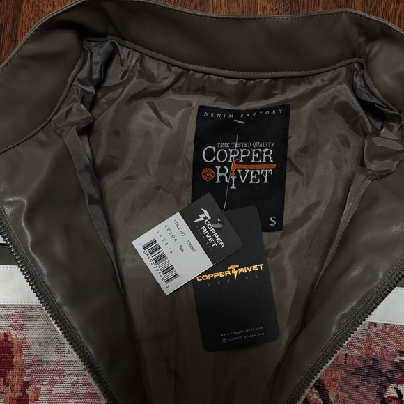 BRAND NEW Copper Rivet Racing Jacket (Size S) - Picture 6 of 8